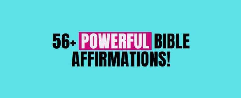 Positive Bible Affirmations for Women!