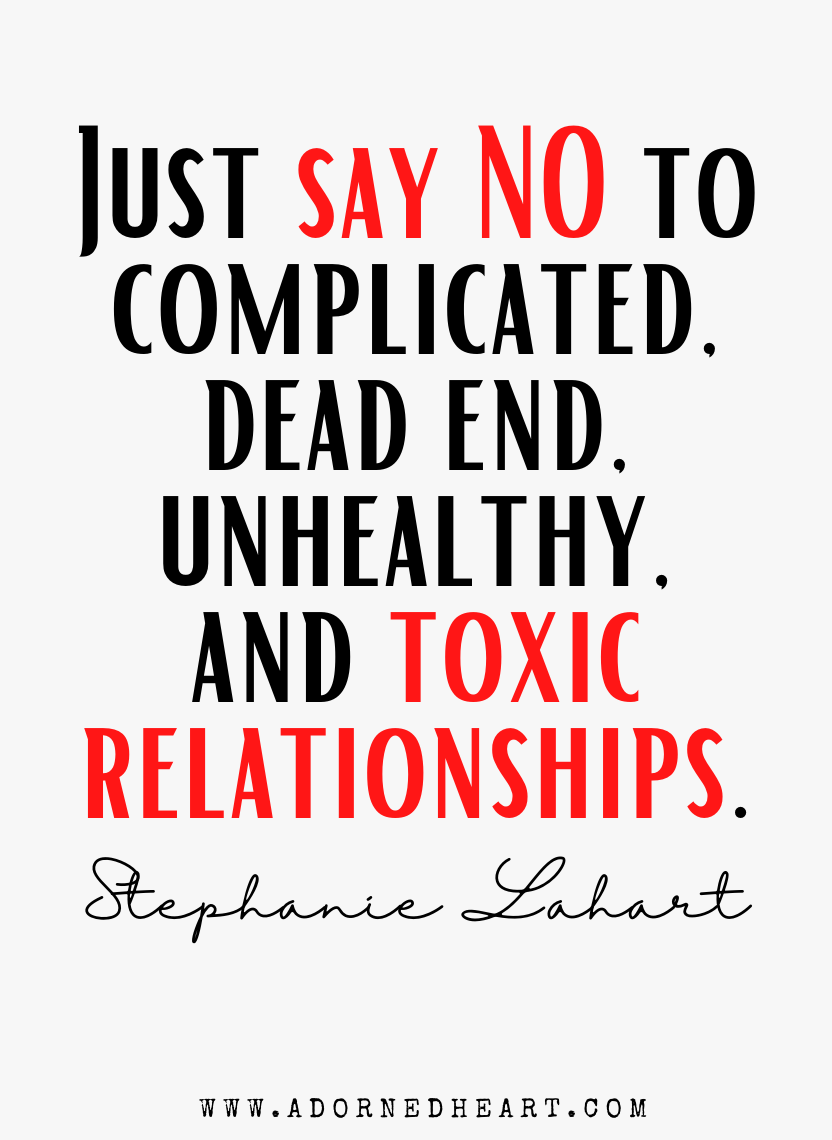 77 Toxic Relationship Quotes With Images Adorned Heart