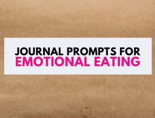 33 Journal Prompts for Emotional Eating