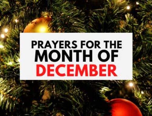 14 Prayers for the Month of December